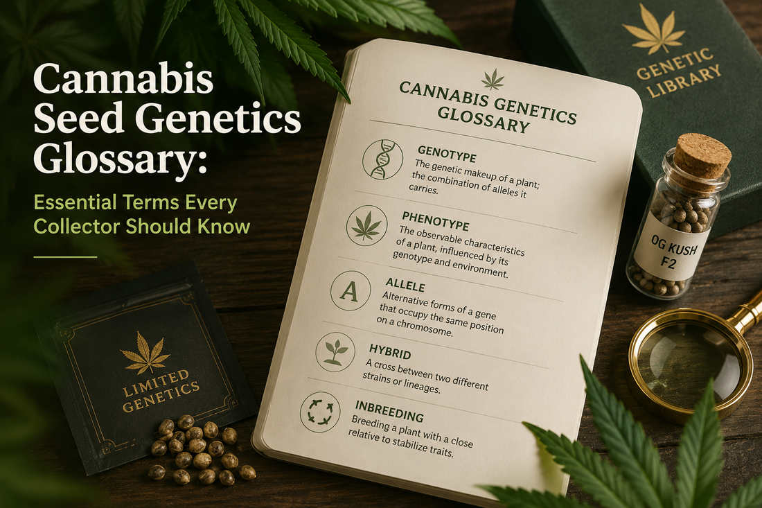 Cannabis Seed Genetics Glossary: Essential Terms Every Collector Should Know