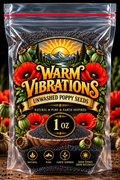 Unwashed Poppy Seeds By Warm Vibrations