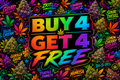 Any 4 Seed's Get A Second Order Of 4 Seeds (Free)