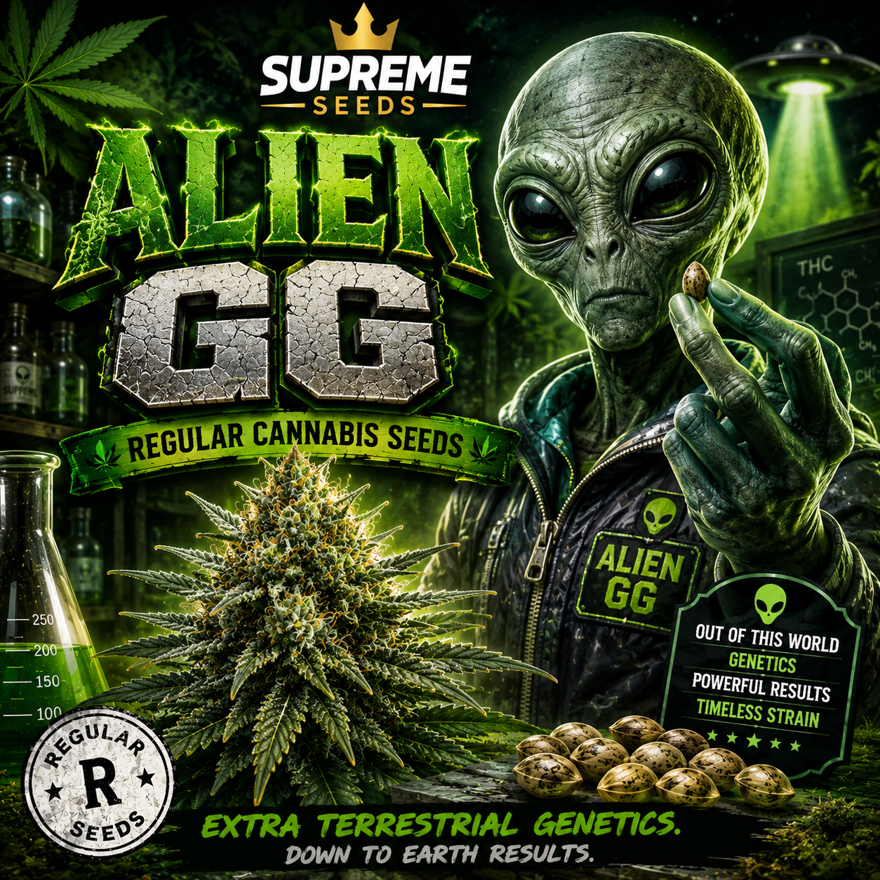 Alien GG Regular Cannabis Seeds