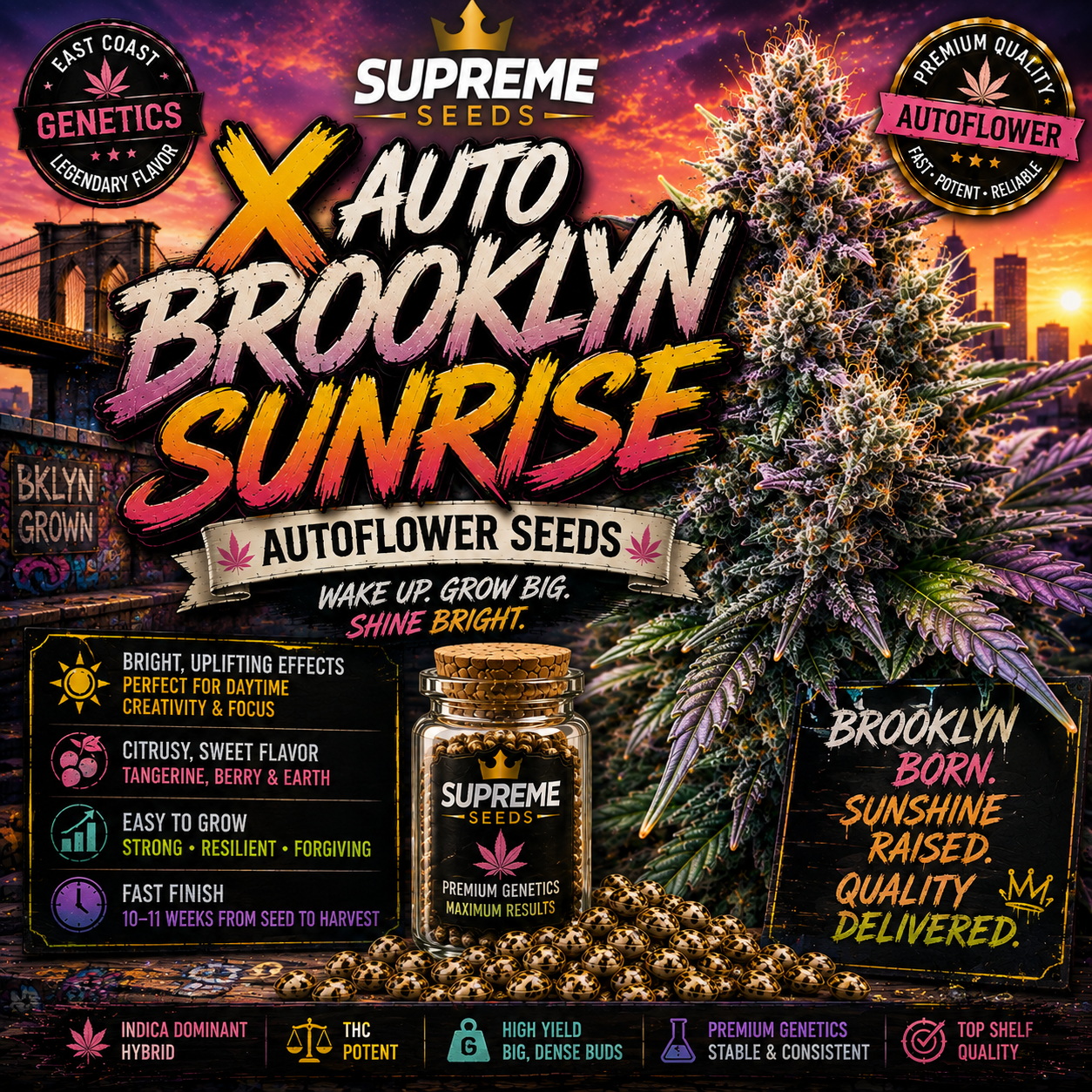 Auto Brooklyn Sunrise