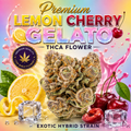 Premium Lemon Cherry Gelato THCa Flower | Exotic Hybrid Strain
