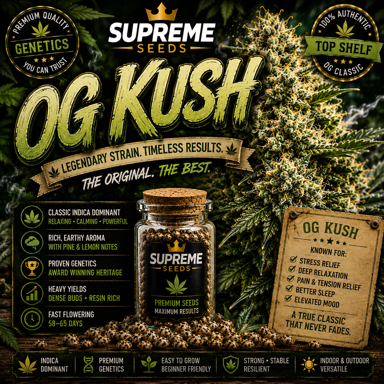 OG Kush Regular Cannabis Seeds