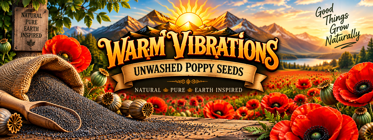 Unwashed Poppy Seeds By Warm Vibrations